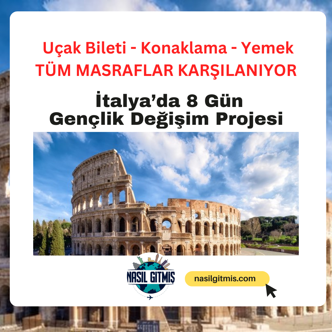 🇮🇹 İtalya Sardinya Erasmus+ Gençlik Değişimi 2026 (Vizesi Olanlar İçin!)