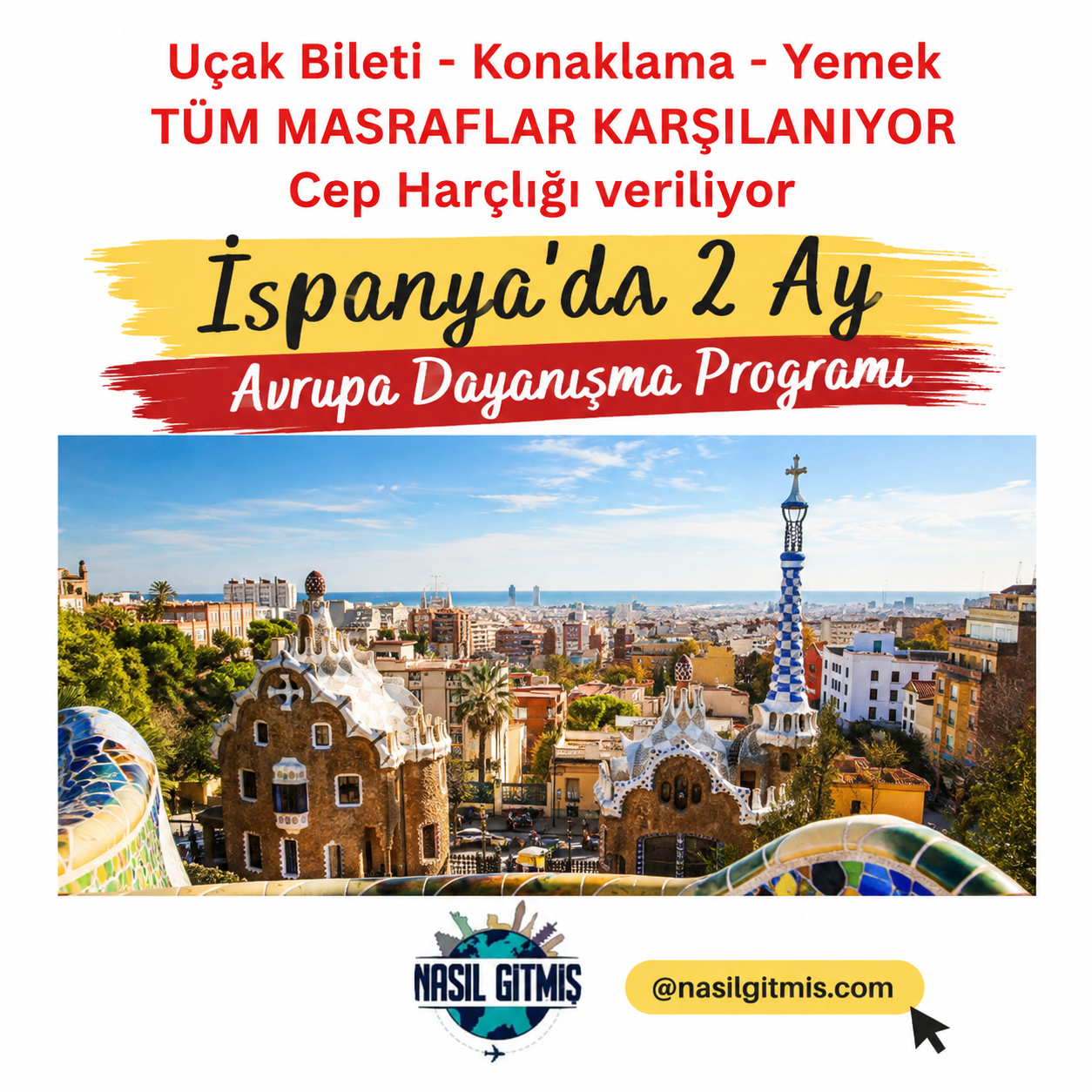 İspanya Malaga ESC Gönüllülük Projesi 2026–2027
