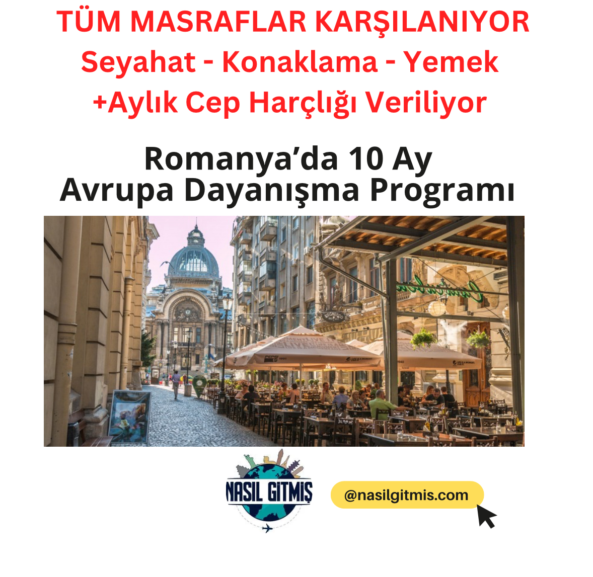 Romanya’da 10 Ay Avrupa Dayanışma Programı (ESC)