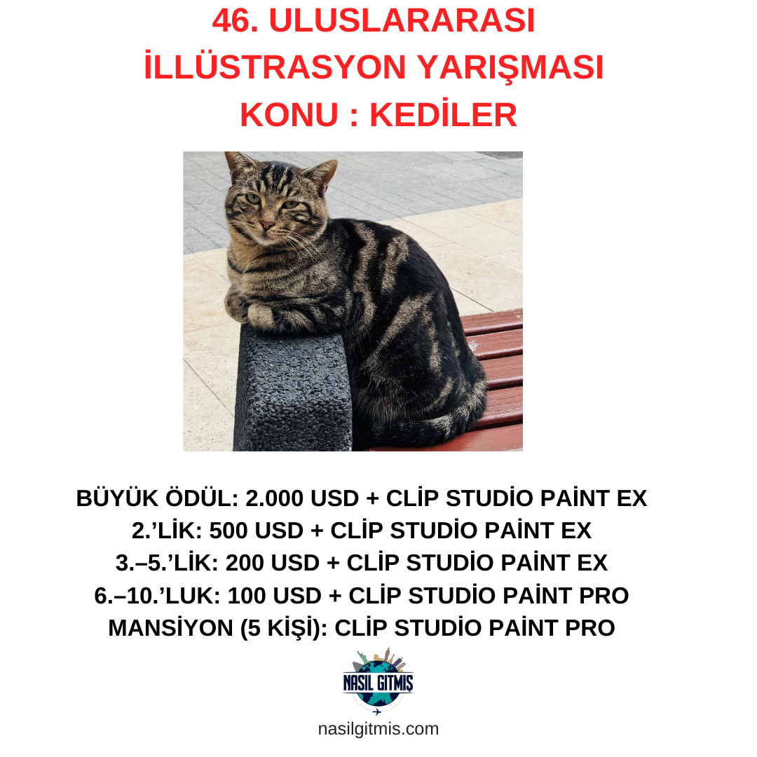 46. Uluslararası İllüstrasyon Yarışması 2026: 2.000 Dolar Ödül ve Clip Studio Lisansı